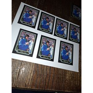 Vintage Lot 7 1990 JR Maxx Mike Joy Sportscaster Trading Card #162 Lot 1